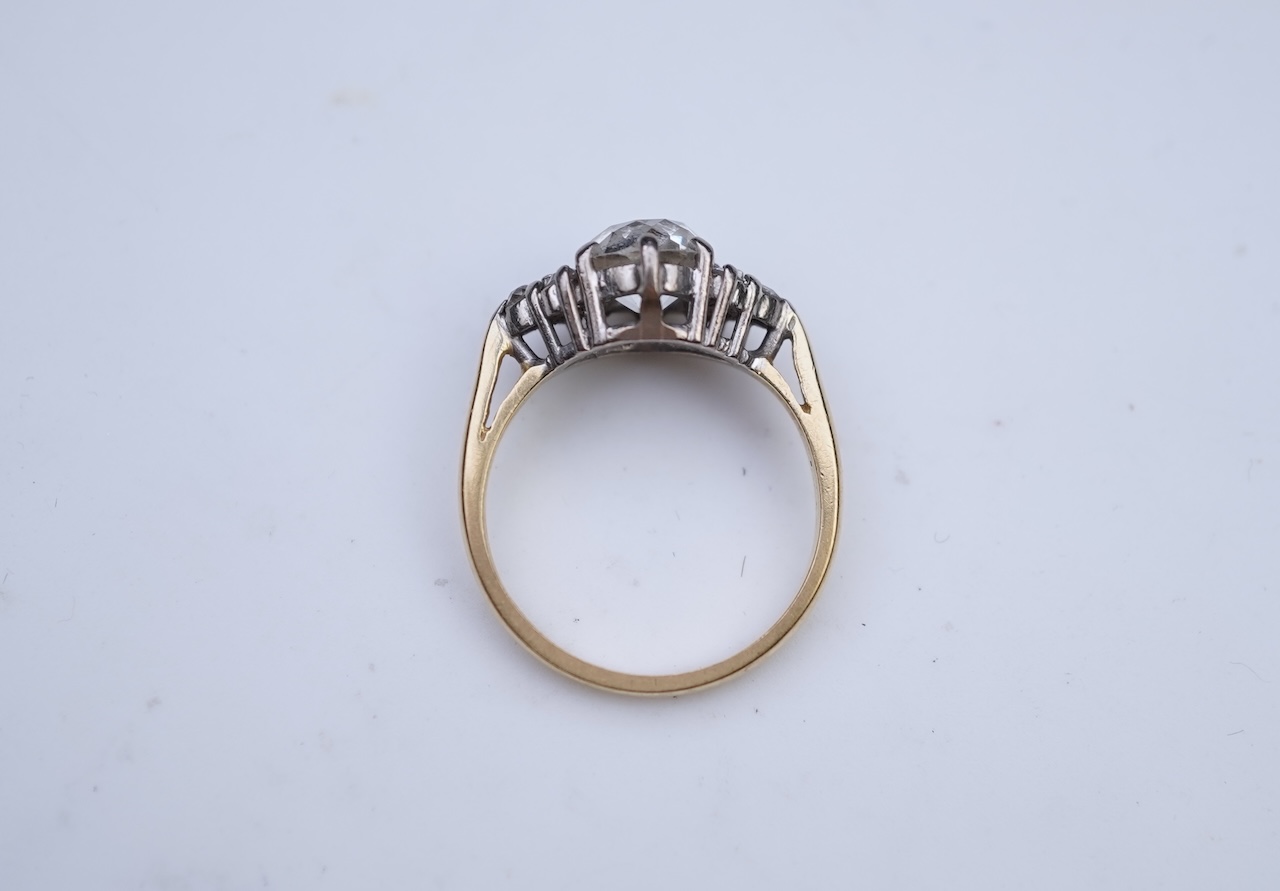 A diamond ring